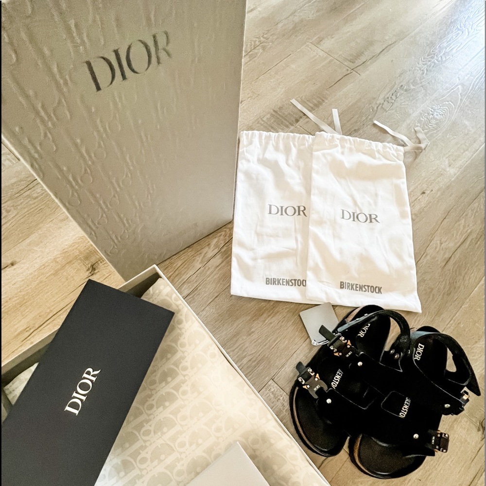 DIOR BY BIRKENSTOCK MILANO SANDAL sz37